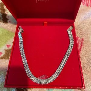 Jaclyn Roxanne THE ROMANCE CHOKER RHODIUM